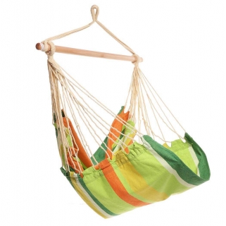 Závěsné křeslo pruhované